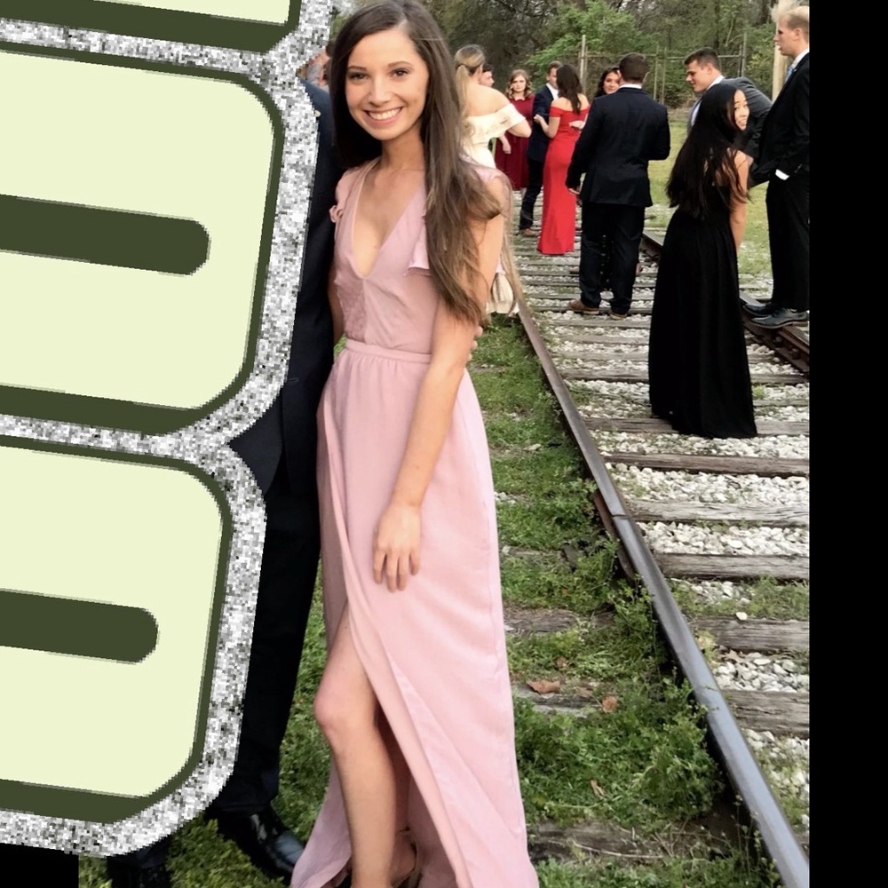 Superdown Maxi Dress with Side Slit from Revolve